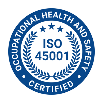 ISO 45001:2018 certification mark